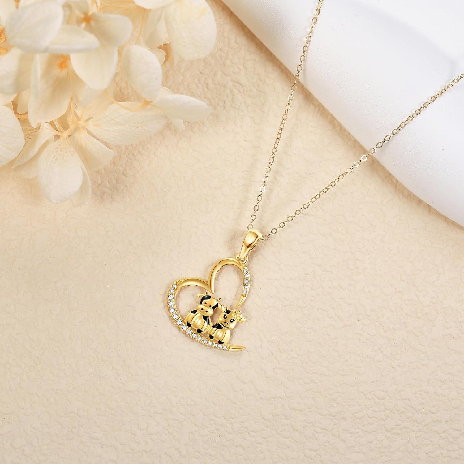 wholesale 14K Gold Lion Tree of Life Pendant Necklace 14K Gold Minimalist Fine s for Her Valentines Day Mother's Day Anniversary Birthday Present Ideas-0-2
