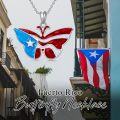 wholesale 925 Sterling Silver Puerto Rican Flag Butterfly Coqui Frog Necklace for Women Men s USA Made 925 Sterling SIlver Chain Length Adjustable from 46cm to 73cm (18 - 29)-0-3