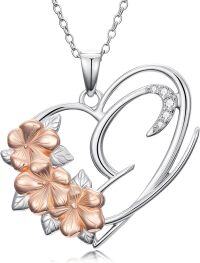 wholesale Sterling Silver Silver Lab Diamond 18K Gold Plated Initial Necklace for Women-Letter E-Letter E