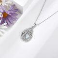 wholesale  Sterling Silver Gemstone Tree of Life Necklace for Women -0-7