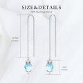 wholesale 925 Sterling Silver Cat Earrings-0-3