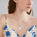 wholesale 925 Sterling Silver Cat Photo Locket Necklace With Crystals-0-1