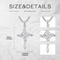 wholesale 925 Sterling Silver Celtic Knot Star Pendant Necklaces for Men & Women-0-1
