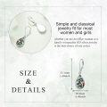 wholesale 925 Sterling Silver Multicolor Stone Drop Earring with Hummingbirds and Butterflies Design-0-5
