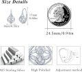 wholesale 925 Sterling Silver Celtic Knot Leverback Earrings for Women & Girls - Vintage  Ideas-0-2