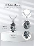 wholesale 925 Sterling Silver St Martin Pendant Necklace  Religious s for Men & Women-0-1
