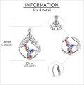 wholesale 925 Sterling Silver Hummingbird Filigree Teardrop Leverback Dangle Earrings for Women Girls Gifts-0-4