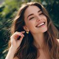 wholesale 925 Sterling Silver Lemon Hoop Earrings-0-3