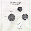 wholesale  Mayan Sun Symbol Pendant Necklace with Chain 24 Length-0-3
