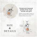 wholesale 925 Sterling Silver Halloween Skeleton Moon & Ghosts CZ Pumpkin Cart Pendant Necklace-0-5