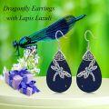 wholesale Sterling Silver Celtic Dragonfly Dangle Drop Earrings Celtic Jewelry Gifts for Women Her Wife Mom-0-29
