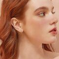 wholesale 925 Sterling Silver Long Chain Earrings-0-5