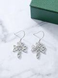 wholesale 925 Sterling Silver Celtic Knot Dangle Drop Earrings for Women Irish Jewelry Christmas Gift Ideas-0-2