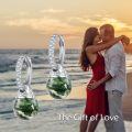 wholesale 925 Sterling Silver Green Moss Agate Filigree Ball Huggie Hoop Earrings for Women Gift Ideas-0-5