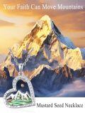 wholesale 925 Sterling Silver Heart-Shaped Mountain Pendant with Abalone Shell and Cubic Zirconia - Christian Faith Jewelry-0-3