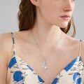 wholesale 925 Sterling Silver Blue Moonstone Horse Pendant Necklace-0-1