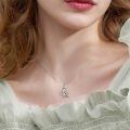 wholesale 925 Sterling Silver I Love You Forever Bull Pendant Necklace-0-2