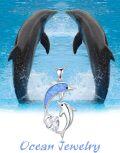 wholesale TOUPOP Double Dolphin Necklaces For Women Sterling Silver Dolphin Gifts Heart Love Necklace For Her Anniversary Birthday Gifts For Women Sister Wife Mom -0-4