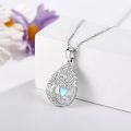 wholesale  Sterling Silver Gemstone Tree of Life Necklace for Women -0-3