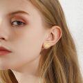 wholesale 925 Sterling Silver Butterfly Bow Cubic Zirconia Stud Earrings For Women-0-8
