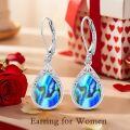 wholesale Sterling Silver Celtic Filigree Teardrop Leverback Earrings for Women Mom Gift-0-34