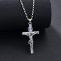 wholesale 925 Sterling Silver Moonstone Projection Cross Pendant for Women and Men Personalized Photo Charm s-0-1
