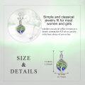 wholesale 925 Sterling Silver Tree of Life Cremation Keepsake Urn Locket for Ashes Memory Pendant Necklace Gifts-0-4