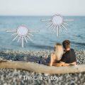 wholesale 925 Sterling Silver Gold Moonstone Starburst Stud Earrings for Women and Girls-0-22