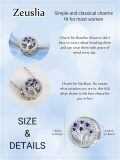 wholesale 925 Sterling Silver Tree of Life Birthstone Charms for Bracelets-0-1