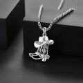 wholesale 925 Sterling Silver Western Cowboy Boot & Hat with Gun and Cow Tag Charm Necklace Pendant for Women Men-0-3