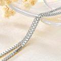 wholesale 925 Sterling Silver Box Link Chain Necklace 18-30 for Women & Men-0-2