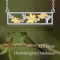 wholesale 925 Sterling Silver Ladybug Hummingbird Pendant Necklaces Wholesale for Women-0-3