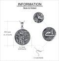 wholesale 925 Sterling Silver Ancient Egypt Anubis Scarab Pendant Necklaces for Men Women-0-4