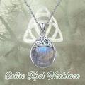 wholesale Sterling Silver Celtic Knot Pendant Necklace for Women-0-15