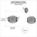 wholesale 925 Sterling Silver Football Pendant Sports Charm Necklace Gift for Him Her-0-2