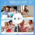 wholesale 925 Sterling Silver Turquoise Starfish Stud Earrings-0-5