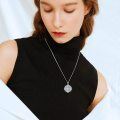 TOUPOP Sterling Silver Sunflower Cremation Pendant Necklace for Ashes Memorial Jewelry-0-2