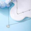 wholesale 925 Sterling Silver Moonstone Lotus Flower Turtle Planet Star Pendant Necklace-0-4