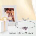 wholesale  Sterling Silver Gemstone Dainty Link Bracelet for Women -0-39