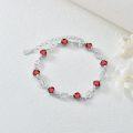 wholesale 925 Sterling Silver 925 Sterling Silver Birthstone Love Heart Bracelets for Women 12 Months 6 5+2 Inch Gifts for Girls Mom Wife Friend Girlfriend-0-7