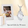 wholesale Sterling Silver Gemstone Dainty Pendant Necklace for Women Mom Gift-0-95