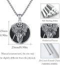 wholesale 925 Sterling Silver Saint Michael Protect Us Pendant Necklace -0-4