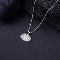 wholesale 925 Sterling Silver Super Bowl Football Sport Pendant Necklace Gift for Men Women-0-3