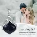 wholesale 925 Sterling Silver Moonstone Lapis Larimar Moss Agate Teardrop Filigree Pendant-0-104