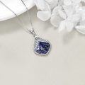 wholesale 925 Sterling Silver Moonstone Lapis Larimar Moss Agate Teardrop Filigree Pendant-0-84