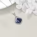 wholesale 925 Sterling Silver Moonstone Lapis Larimar Moss Agate Teardrop Filigree Pendant-0-84