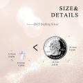 wholesale 925 Sterling Silver Unicorn Pearl Stud Earrings-0-4
