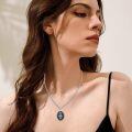 wholesale 925 Sterling Silver Anubis And Scales Of Justice Pendant Necklace Set-0-4