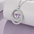 wholesale TOUPOP Birthday Gifts For Sister Sister Gifts From Sister Alexandrite Pendant Necklace With June Birthstone Jewelry Always My Sister Forever My Friend Christmas Gifts For Women Friends -0-4