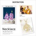 wholesale 14K Gold Stone Tree of Life Pendant Necklace for Women - 16/18/40/50th Birthday Gift-0-5